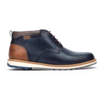 Men's Pikolinos BERNA Ankle Boots Blue | NZ LA83291